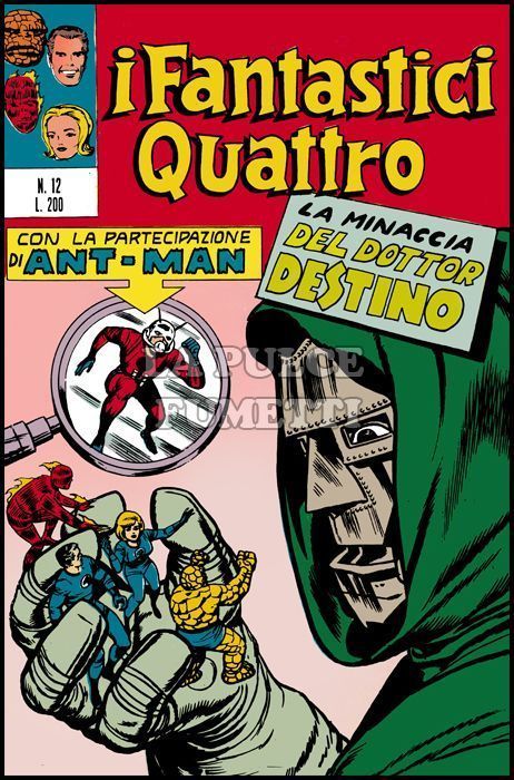 FANTASTICI QUATTRO #    12: LA MINACCIA DEL DOTTOR DESTINO